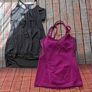 Lululemon Women's 2 Tops in Size 6-4